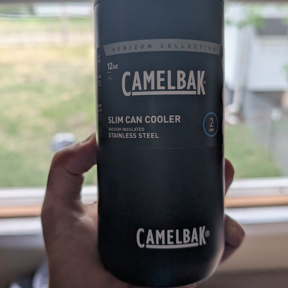 CamelBak Black Stainless Steel Can Cooler and Mug